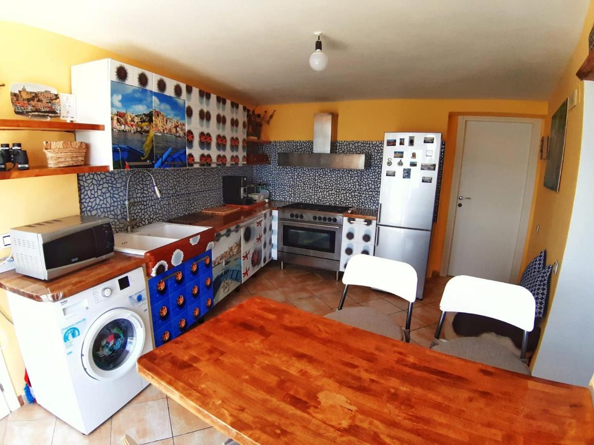プロチーダLa Casa Azzurraアパートメント エクステリア 写真