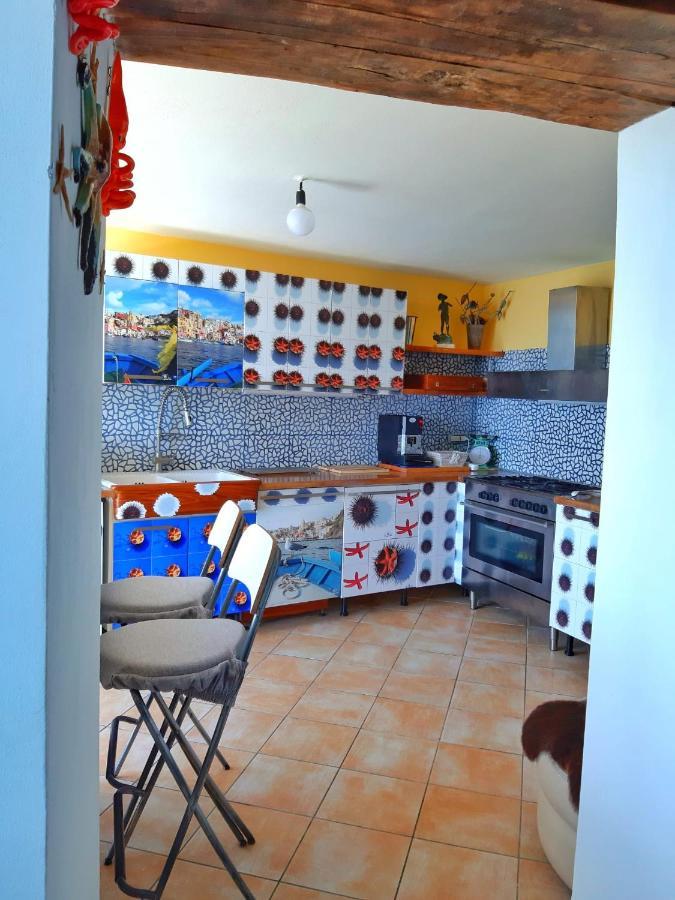 プロチーダLa Casa Azzurraアパートメント エクステリア 写真